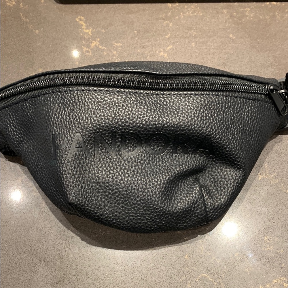 Pandora Black Leather belt bag